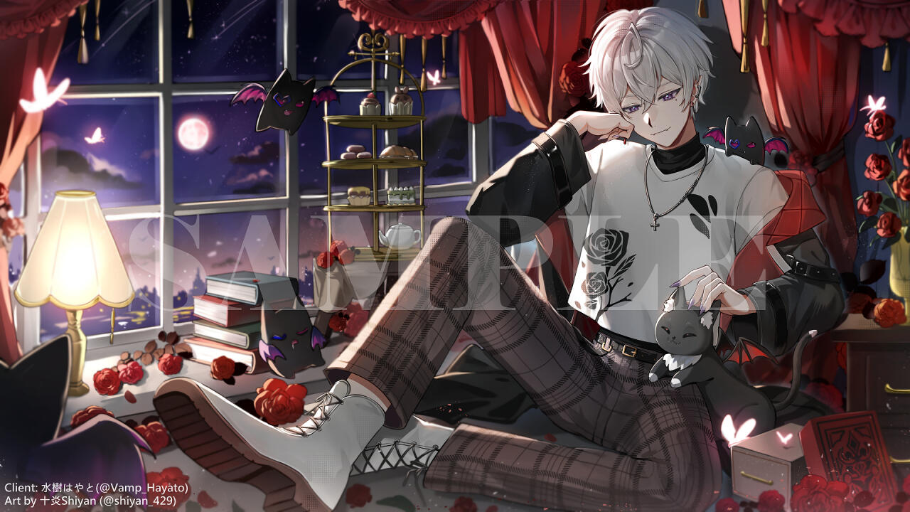 水樹はやとHayato 2024 Birthday Illustration