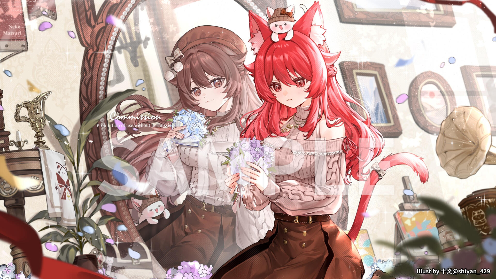 貓祭 Neko Matsuri 2026生日主視覺圖 立繪+背景