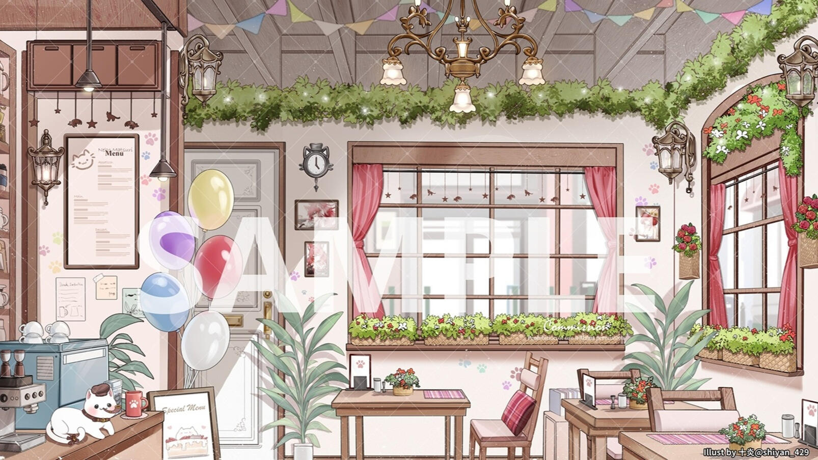 貓祭 Neko Matsuri 2026 生日主視覺 拆件動態 背景